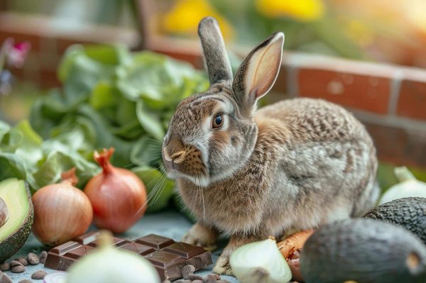 Quali alimenti sono tossici per i conigli?